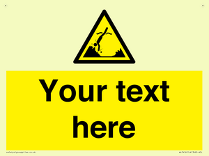 Custom Warning submerged objects